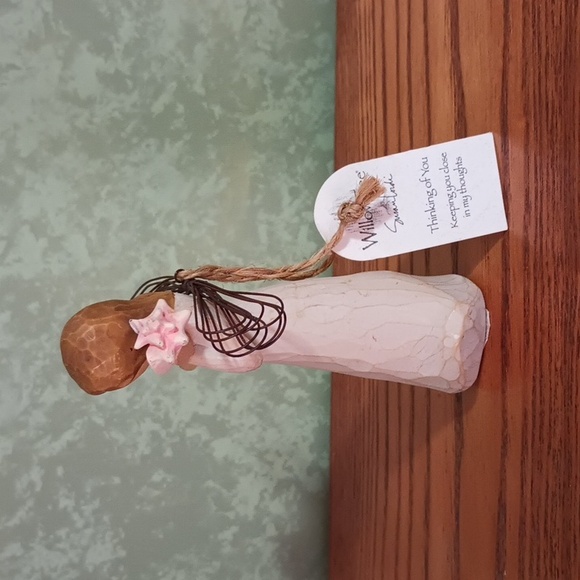 Willow Tree Vintage 2004 Thinking of You Sea Shell Angel Figurine Ornament NWT - Picture 2 of 7